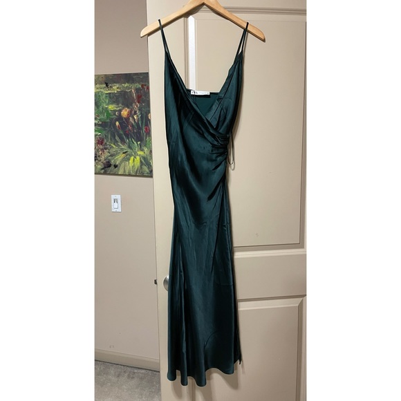 ZARA SLIP DRESS - Picture 3 of 4